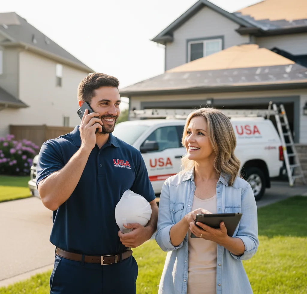 USA Roof Repair Experts customer support in Coldwater